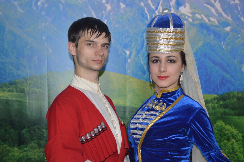Национальные костюмы Кабардино балкарцев