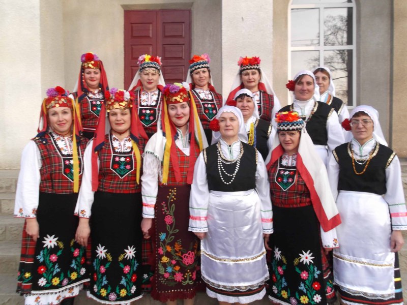 Национальный костюм Болгар и македонцев
