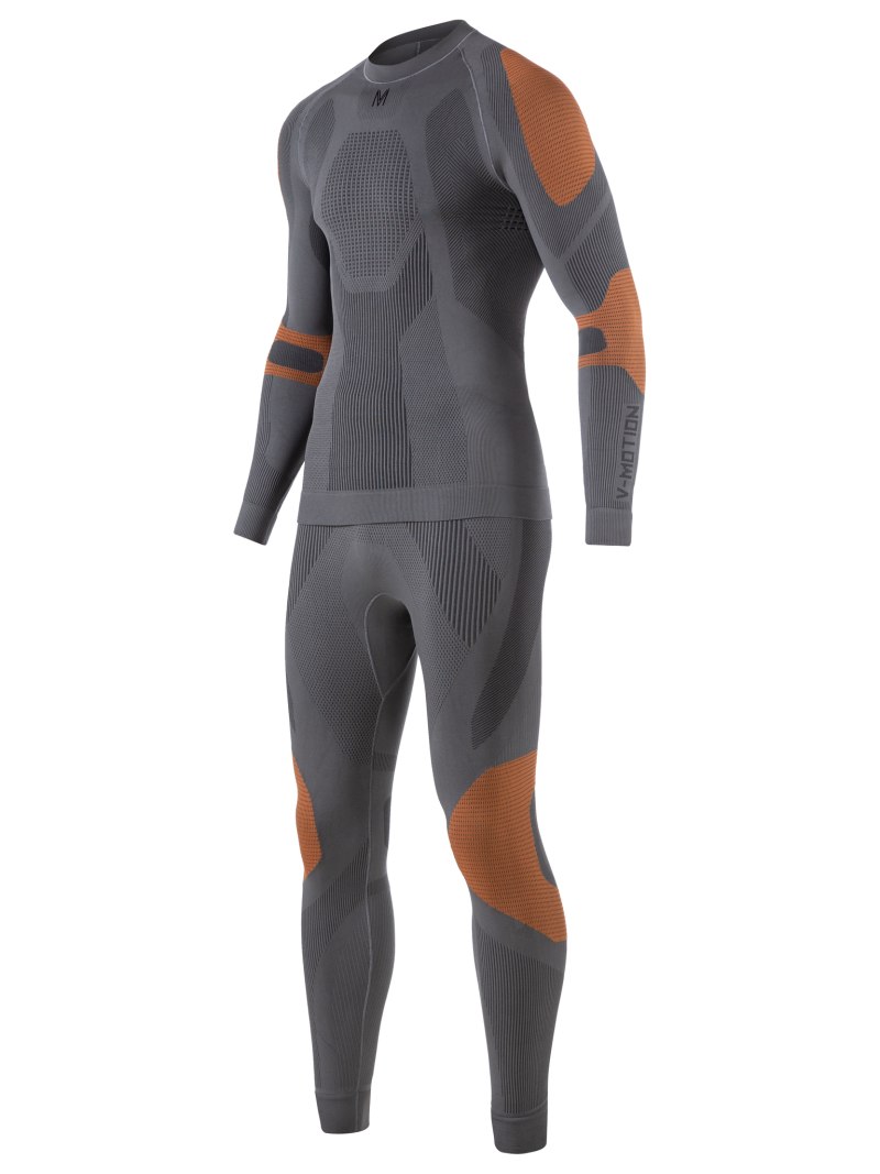 V-Motion alpinesports мужское термобелье комплект серый
