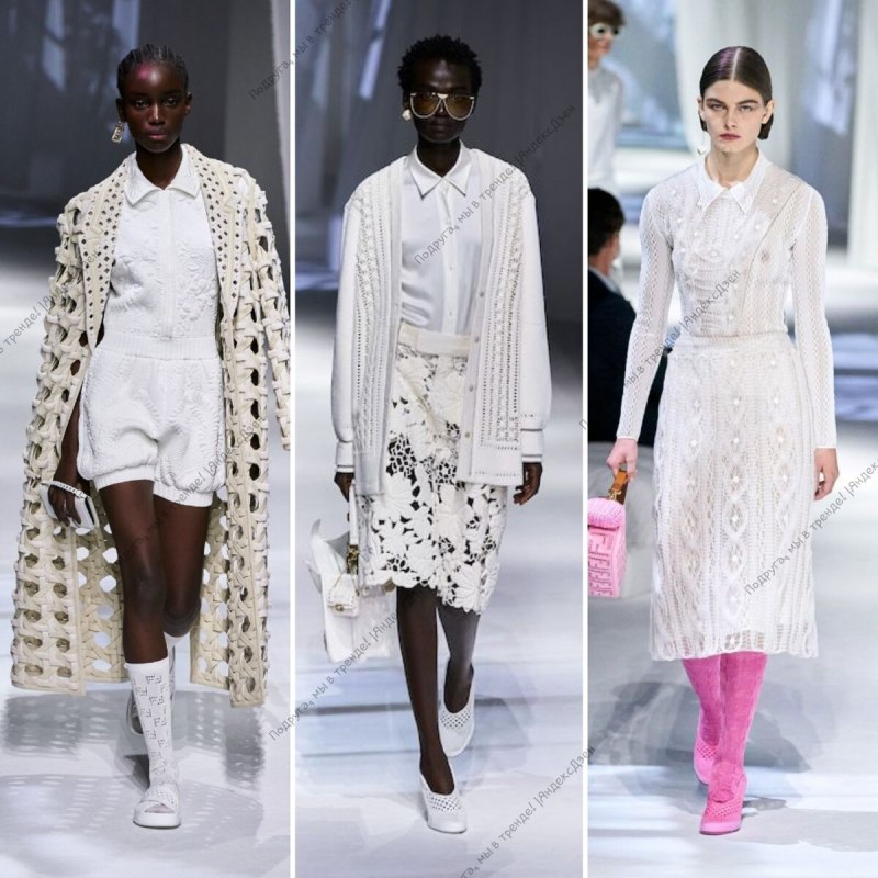 Fendi показ 2022