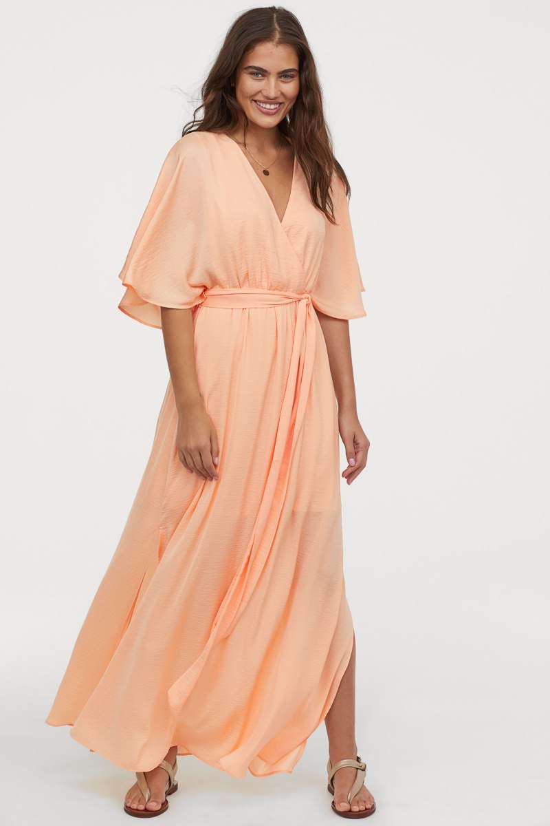 Satin Maxi Dress h&m