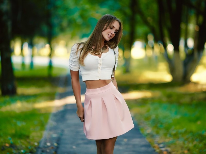 Короткая юбка