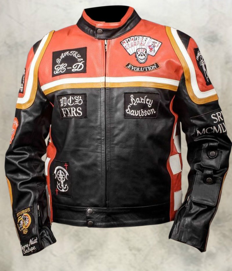 Мотокуртка Harley-Davidson кожаная мужская