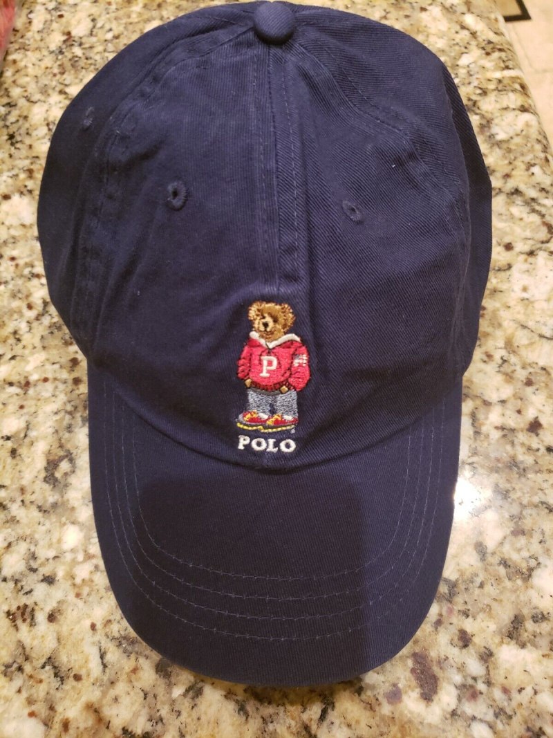 Кепка Polo Ralph Lauren Bear синяя