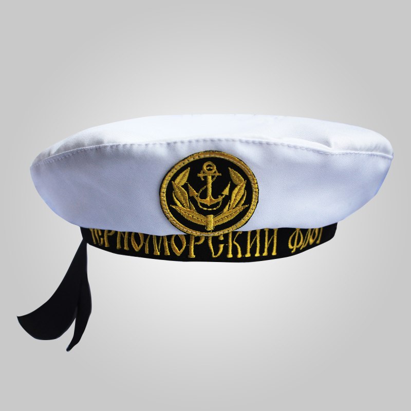 Бескозырка Черноморский флот белая