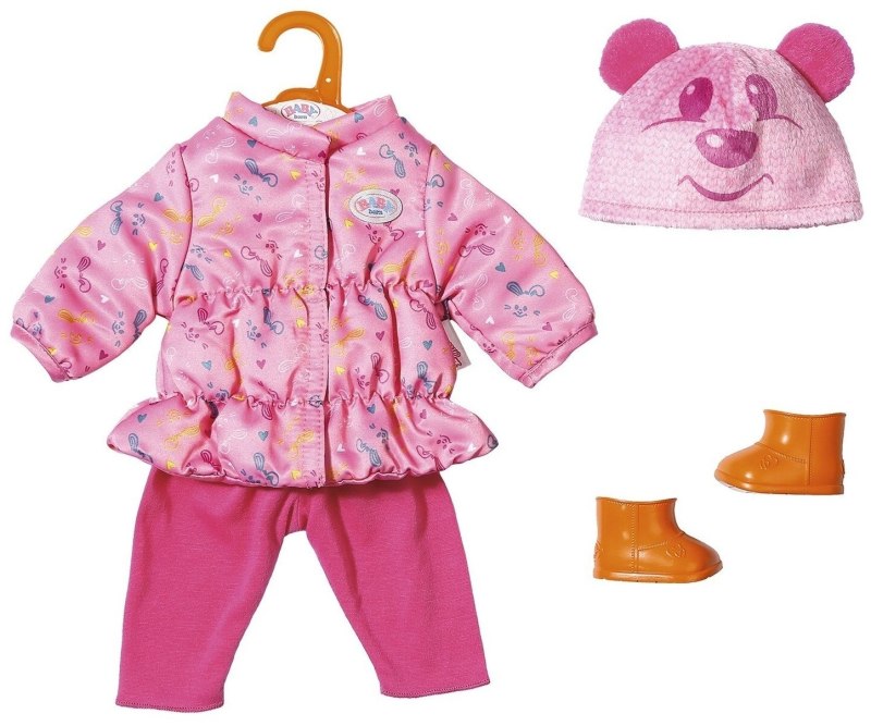 Zapf Creation комплект осенней одежды для куклы Baby born 822548