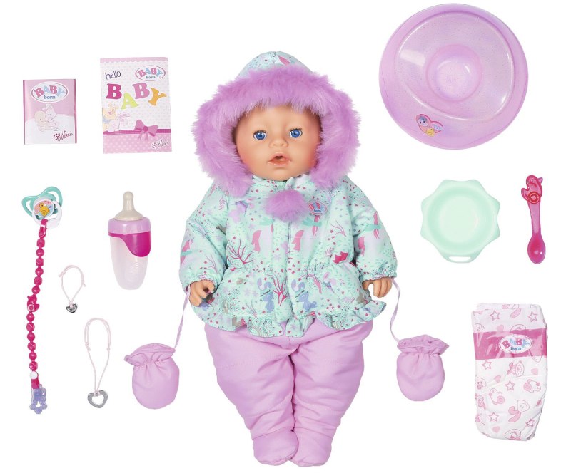 Кукла Zapf Creation Baby born "зимняя"