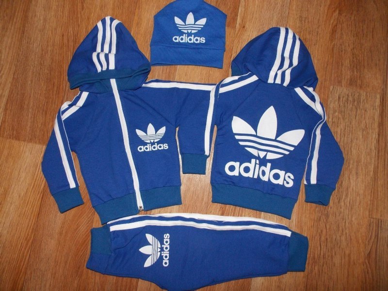Костюм adidas детский синий