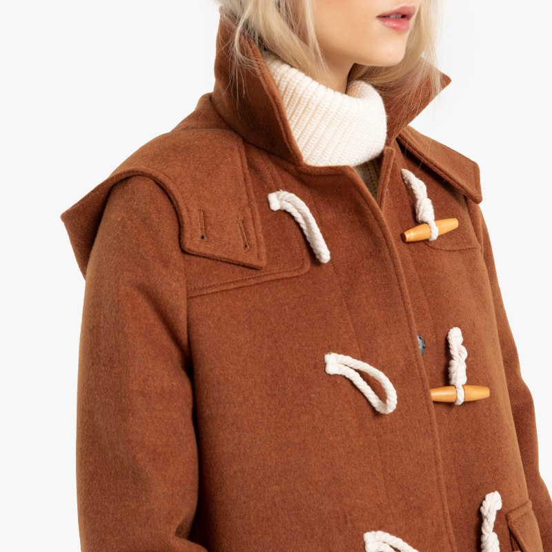 Dunnes дафлкот с капюшоном