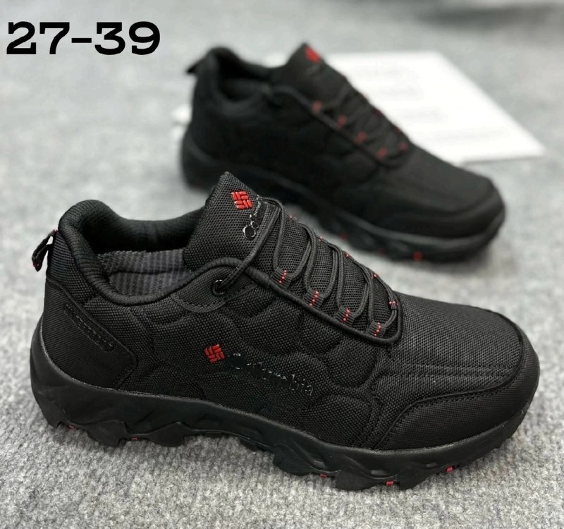 Columbia Waterproof черные зимние кроссовки
