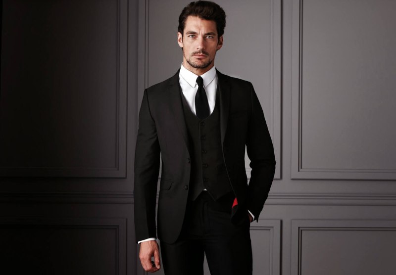 David Gandy пальто