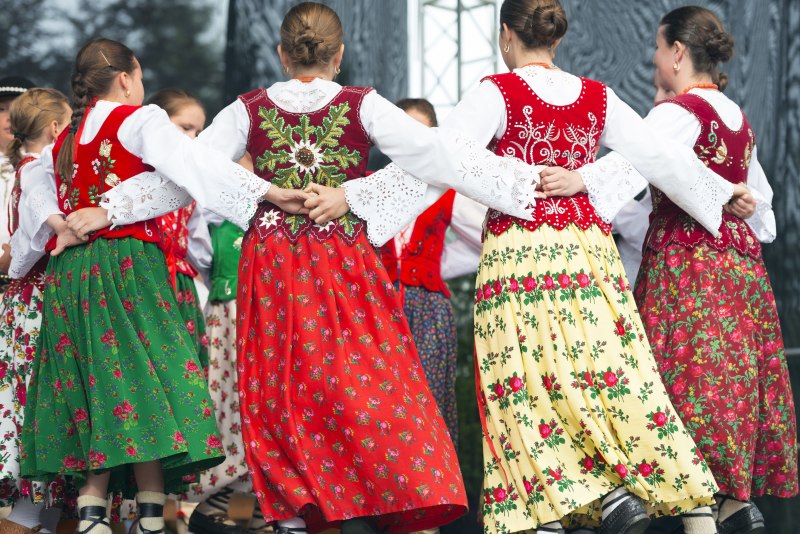 Национальный костюм Поляков