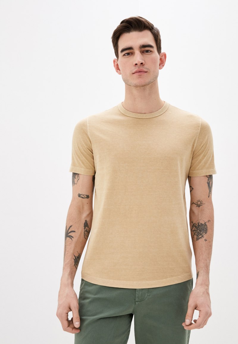 Футболка gap бежевая