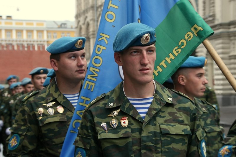 Парадная форма спецназа ВДВ