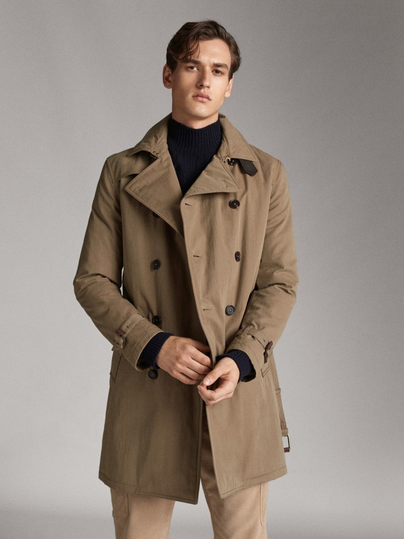 Плащ massimo Dutti мужской