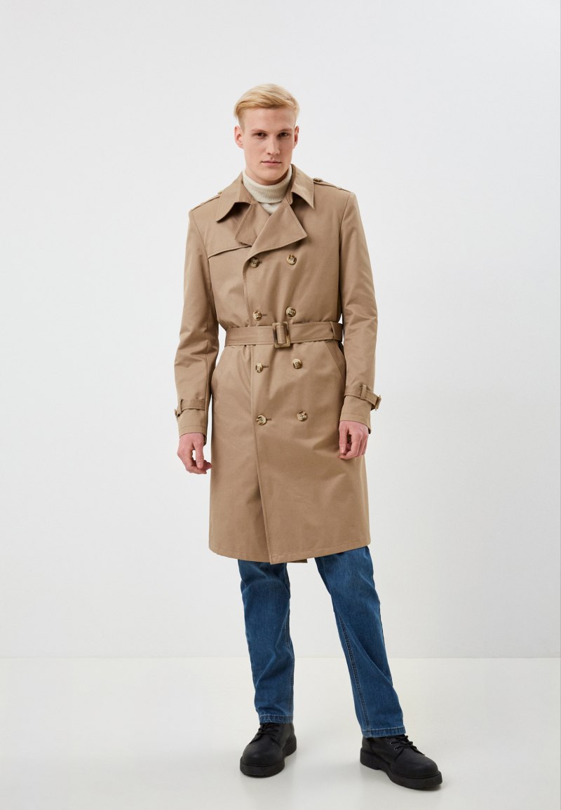 Тренч Hugo Boss