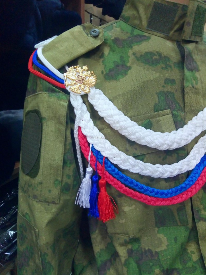 Аксельбант ДМБ цветной