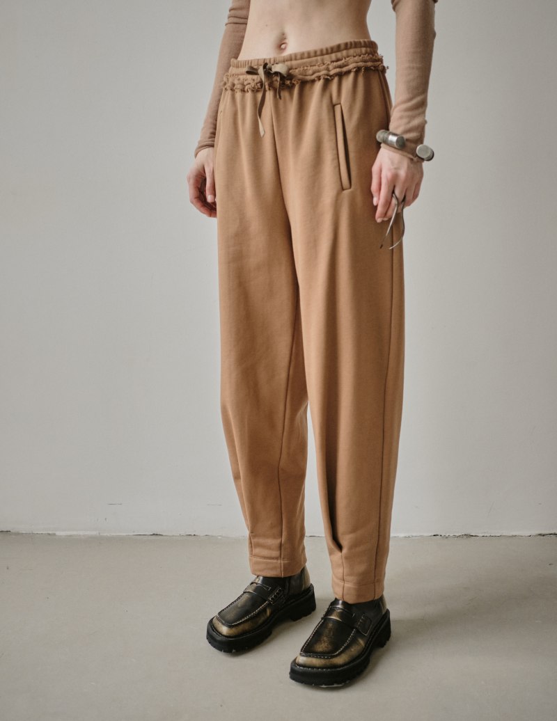 Cargo Baggy штаны бежевые