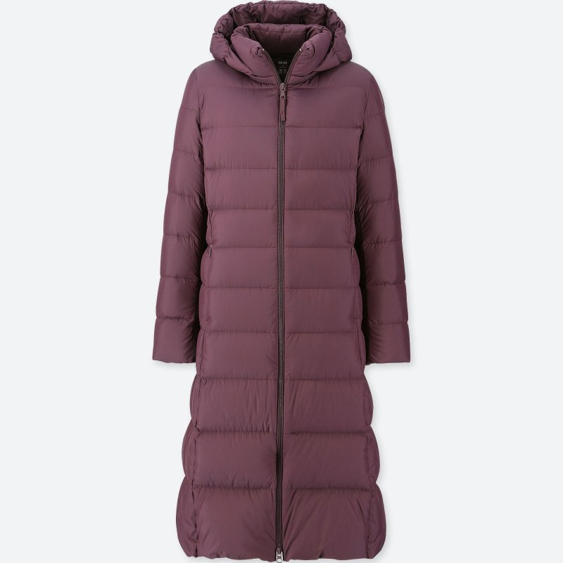 Пуховик Uniqlo длинный