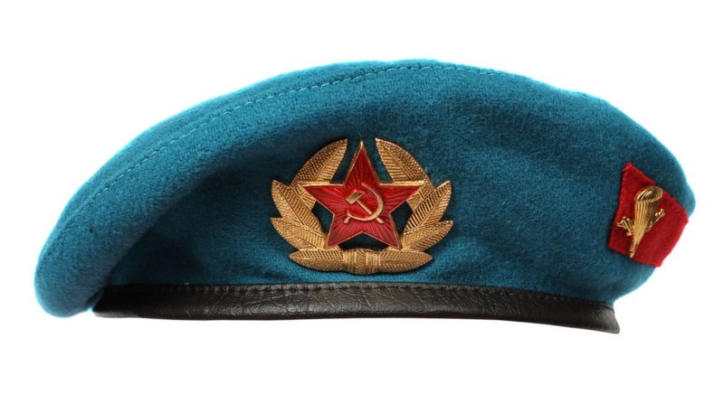 Голубой берет десантника ВДВ