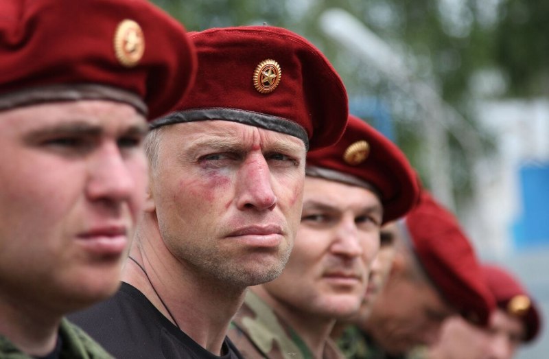 Спецназ ВВ краповый берет