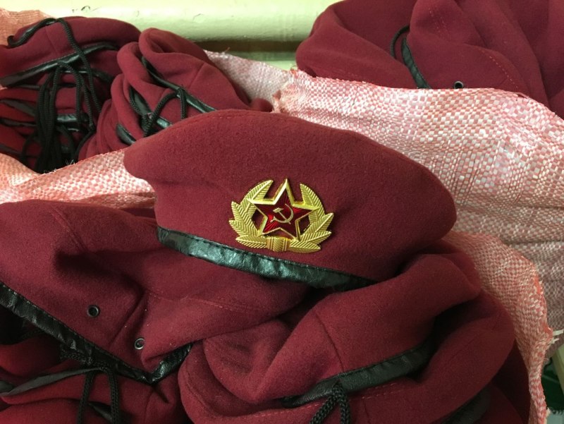 Берет бордовый военный