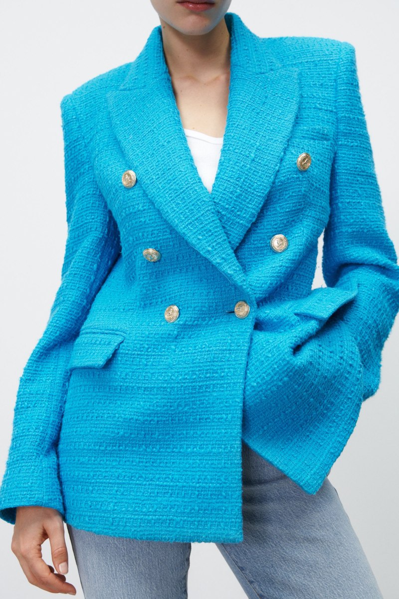 Твидовый пиджак Zara