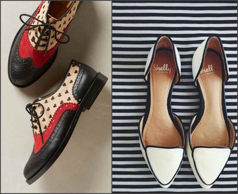 Стильные туфли женские