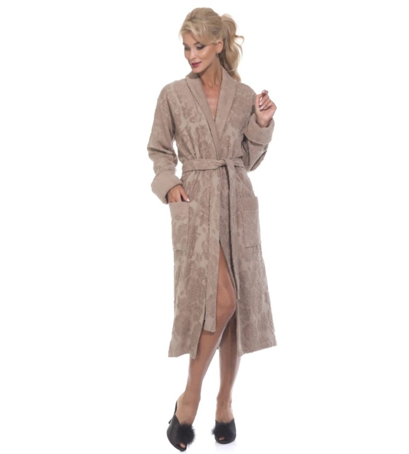 Халат бежевый