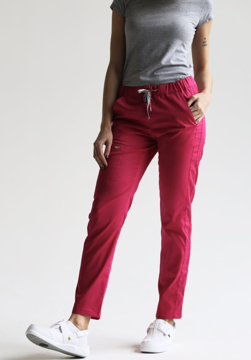 Брюки женские летние больших размеров цвет фуксия