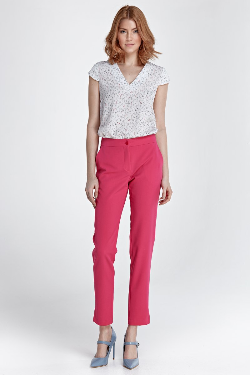 Брюки женские цвет фуксия