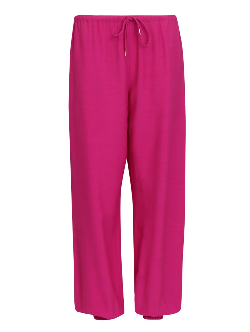 Брюки палаццо фуксия