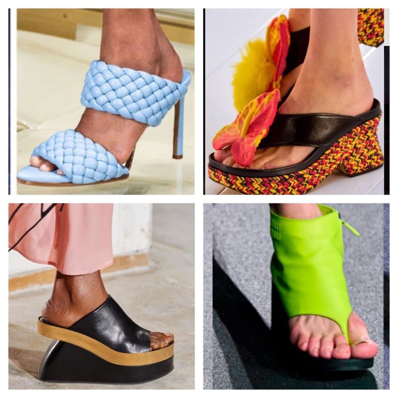 Модели обуви лето