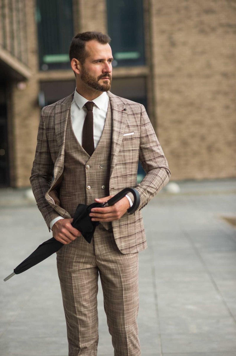 Костюм в клетку