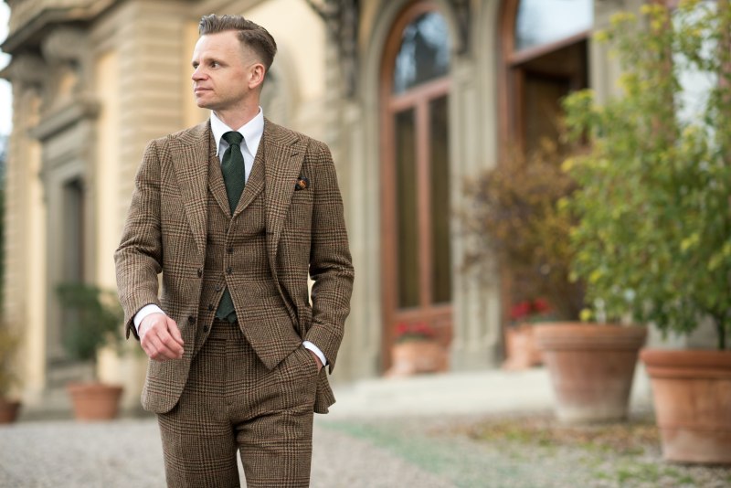 Костюм в английском стиле