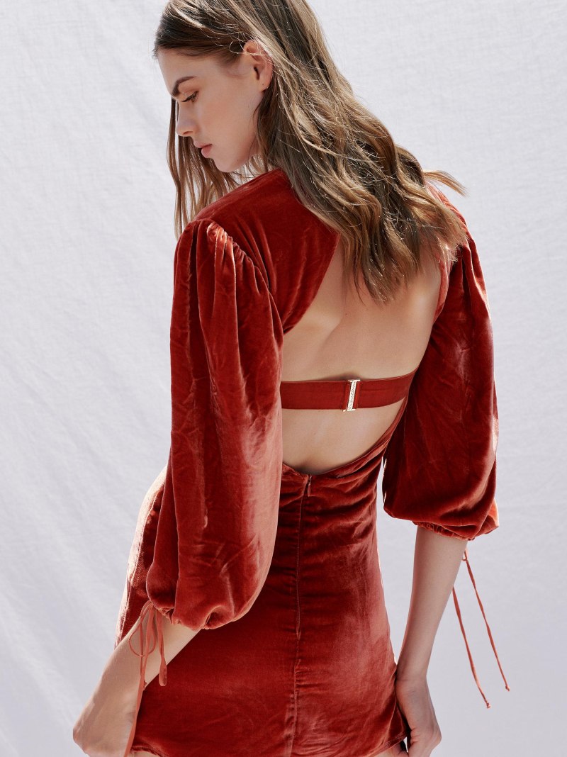 Топ бюстье из бархата