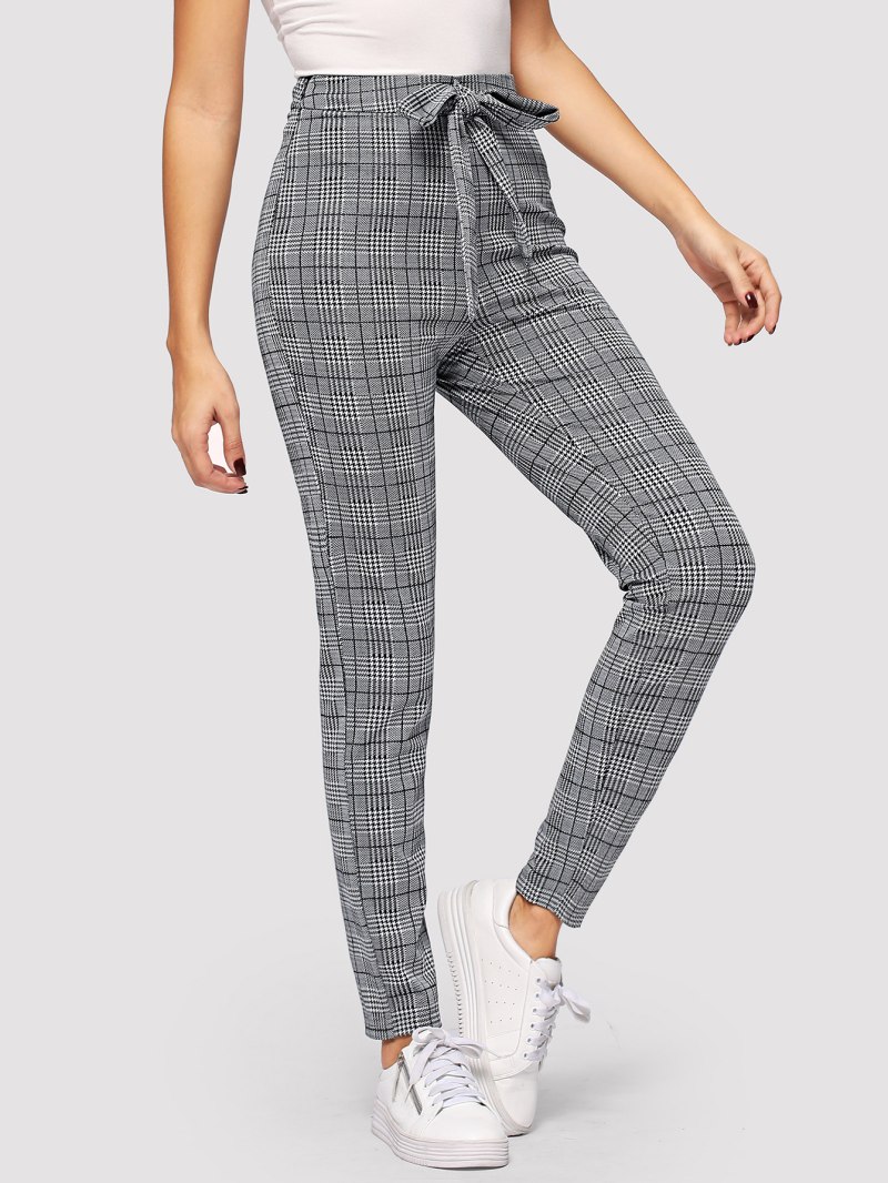 Клетчатые штаны gap