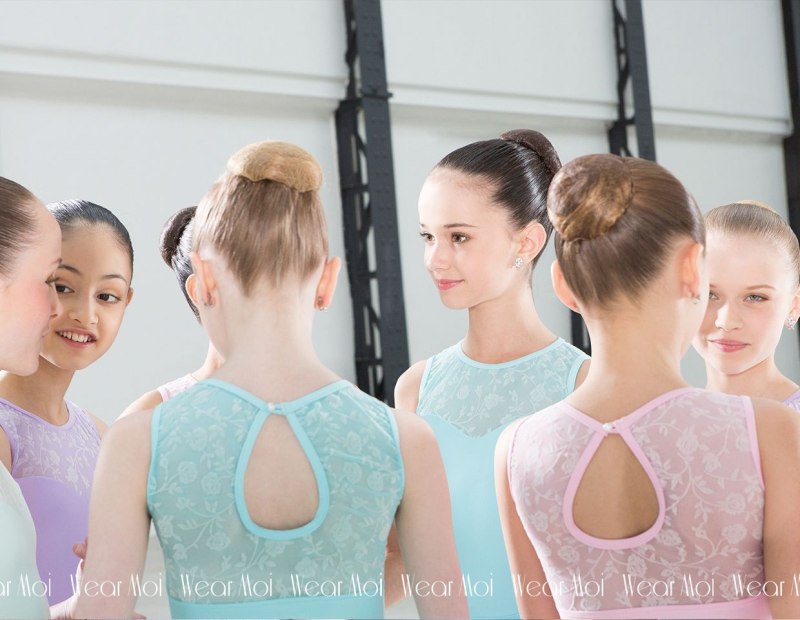 Прическа балерины