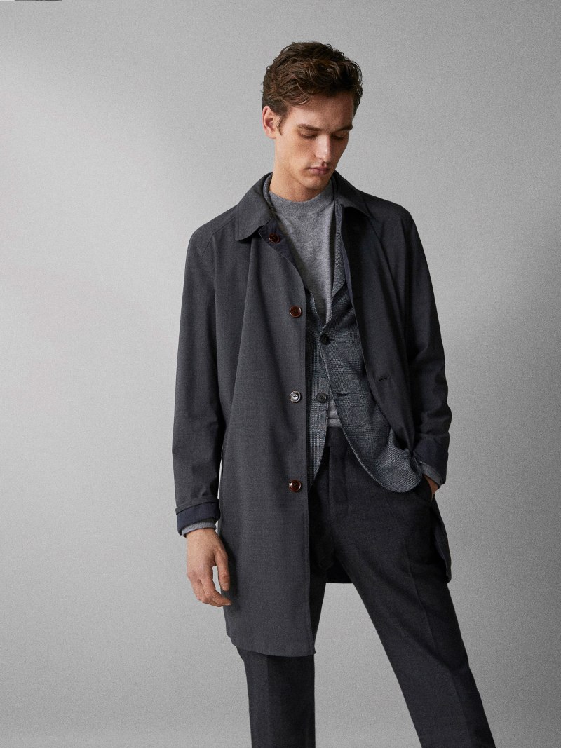 Плащ massimo Dutti мужской