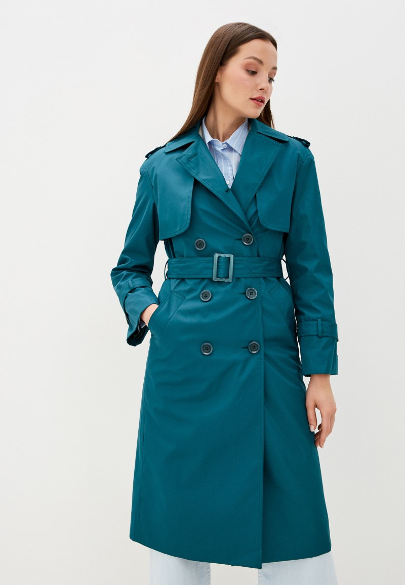 Inspirado тренчкот плащ