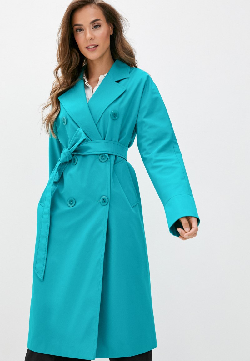 Плащ Meltem collection голубой