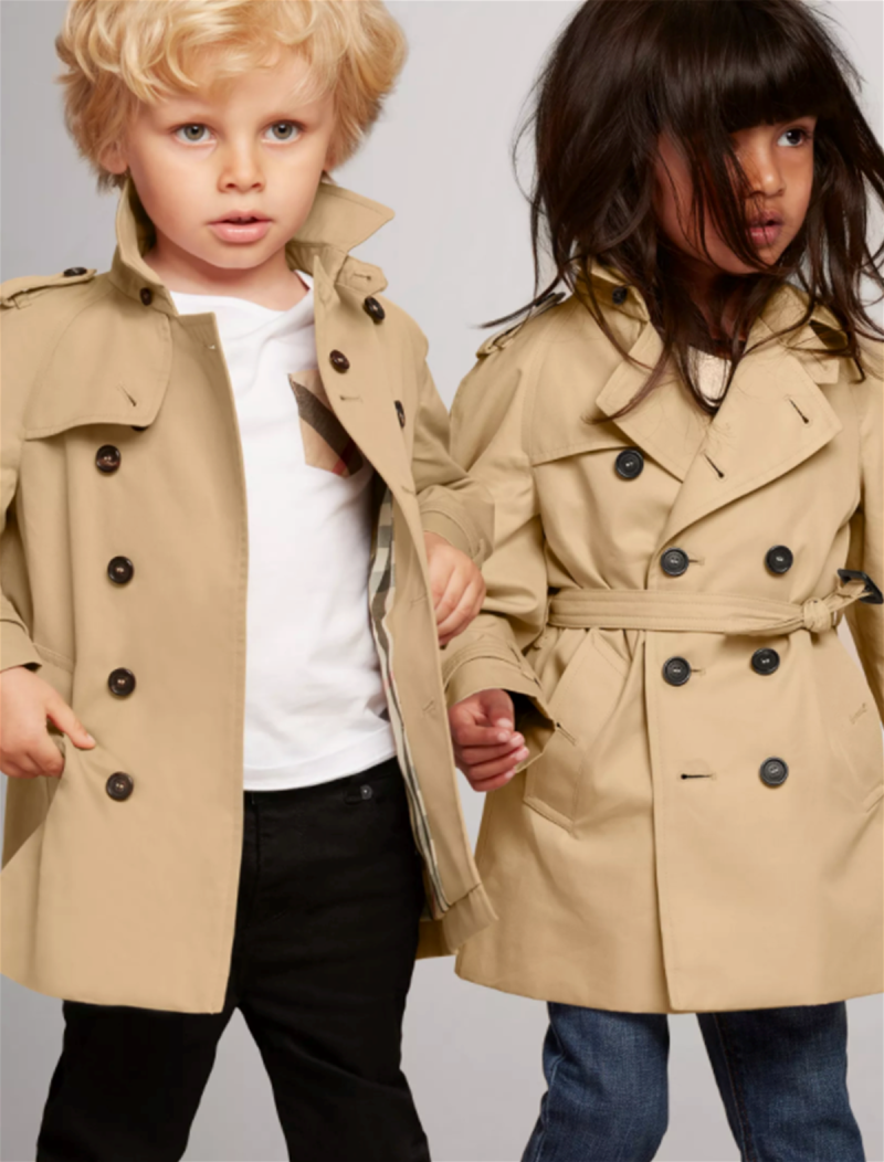 Тренч Барберри дети