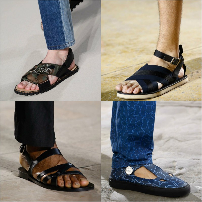 Модные летние мужские туфли