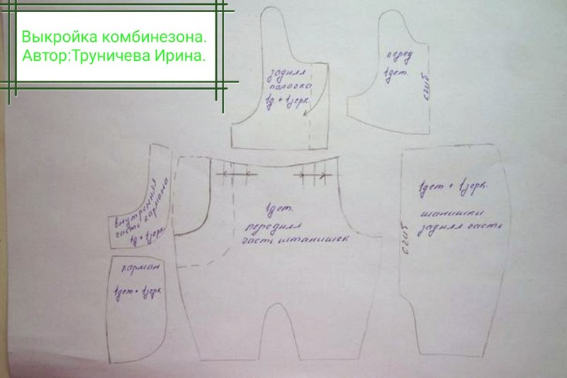 Выкройки одежды для игрушек Тедди