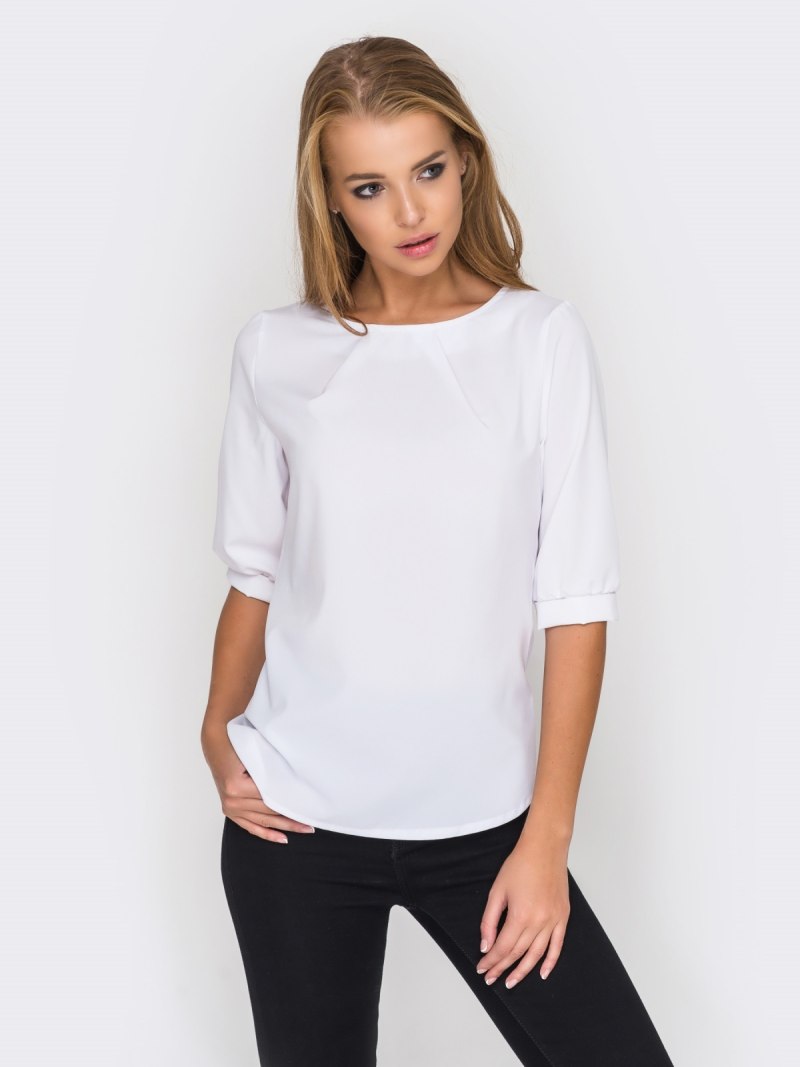 Приталенная блузка