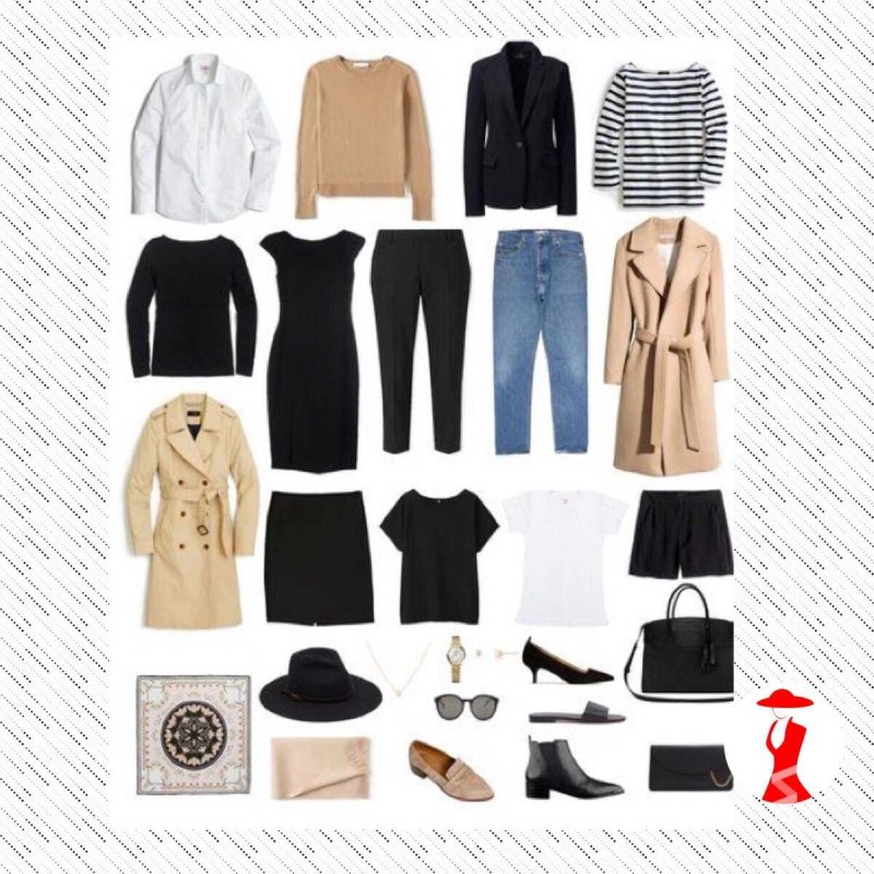Стильный базовый гардероб