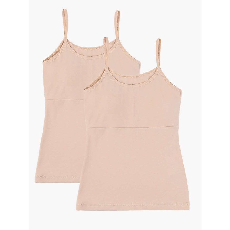 Бежевая майка для девочки