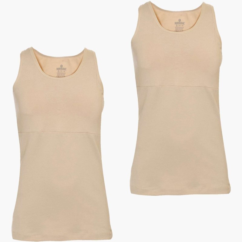 Футболка бежевого цвета