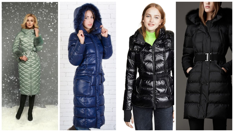 Фасоны пуховиков 2022