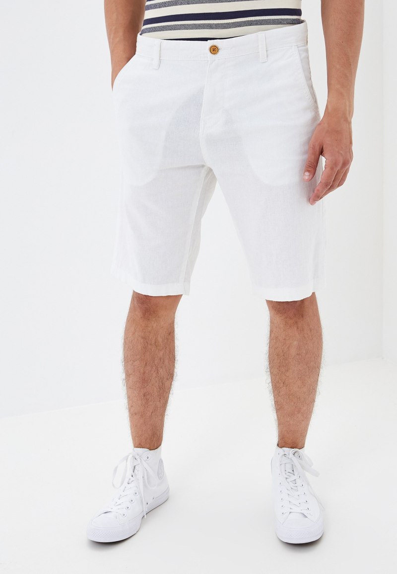 Белые короткие шорты мужские